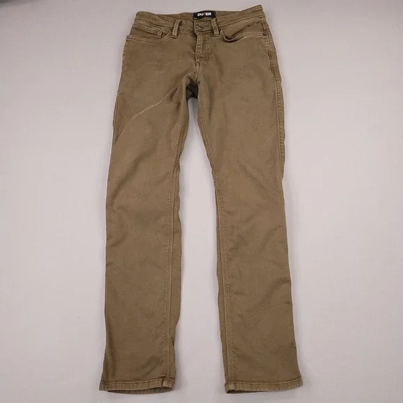 DUER N2X Relaxed Fit Pants Mens 30x32 Olive Green Stretch Performance Casual - Picture 10 of 14